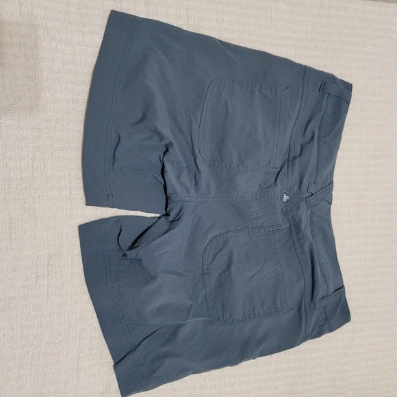 ✨️ PRANA Women's Steel Blue Cargo Hazel Ripstop Shorts - Picture 4 of 6
